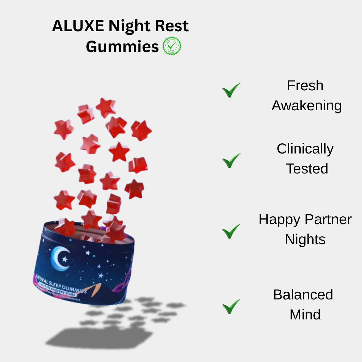 Aluxe Night Rest Gummies