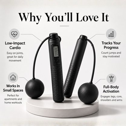 SkipEase™ | The 10-Minute Cardio Kit