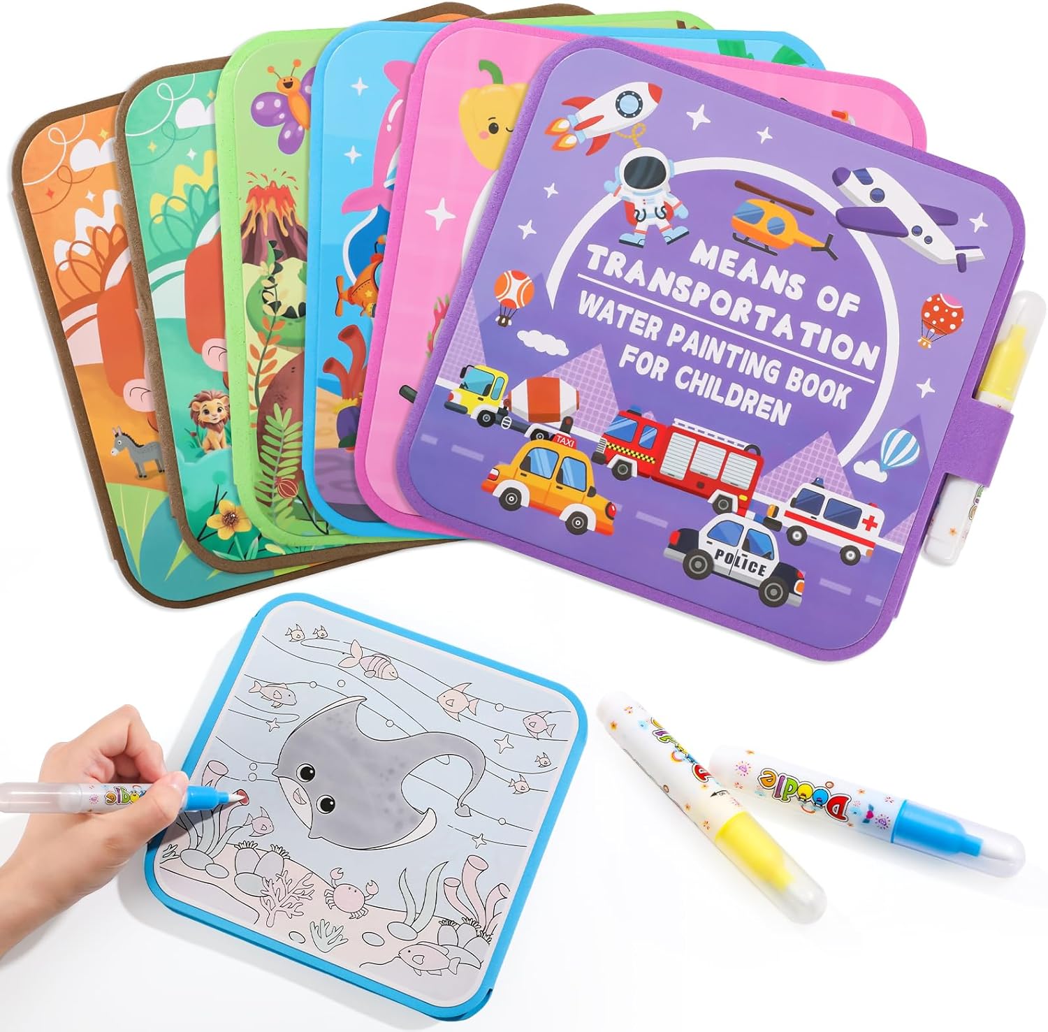 MagicDoodle™ Reusable Water Coloring Book