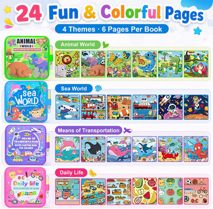 MagicDoodle™ Reusable Water Coloring Book