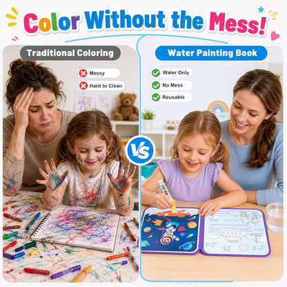 MagicDoodle™ Reusable Water Coloring Book