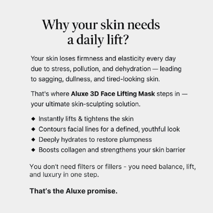 Aluxe 3D Lifting Mask