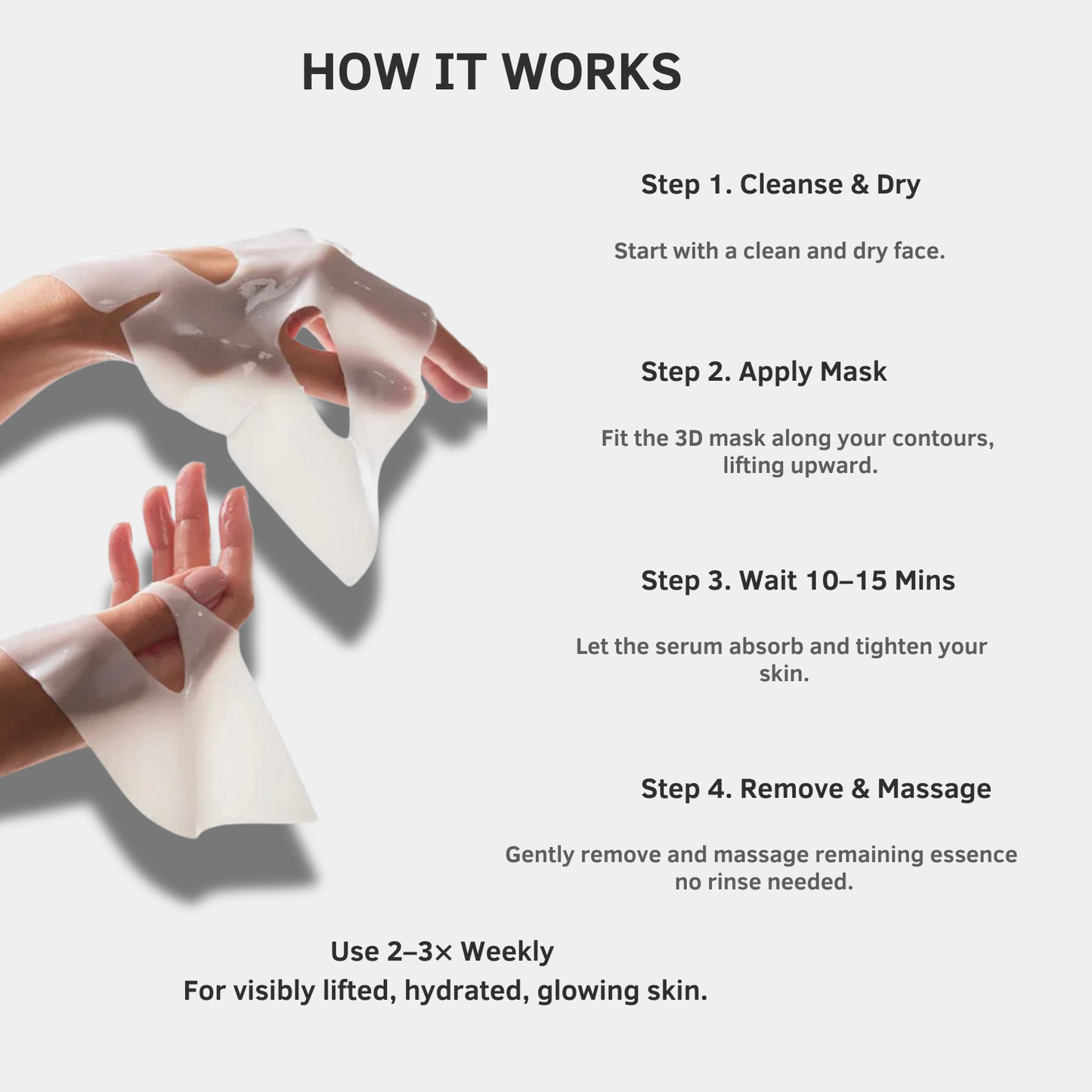 Aluxe 3D Lifting Mask