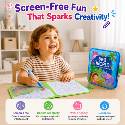MagicDoodle™ Reusable Water Coloring Book