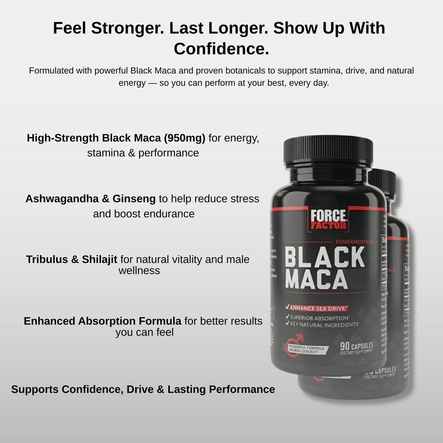 MacaDrive 950™ — Daily Performance & Vitality Support Blend