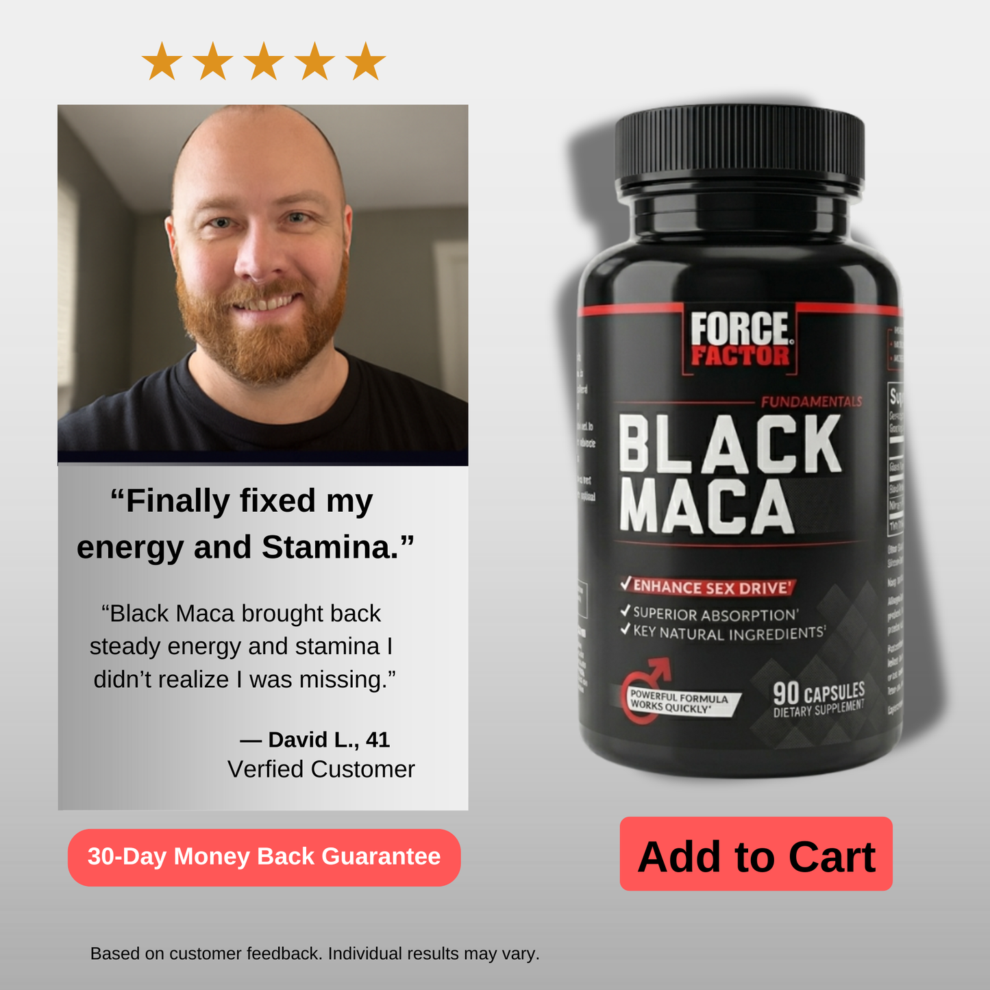 MacaDrive 950™ — Daily Performance & Vitality Support Blend