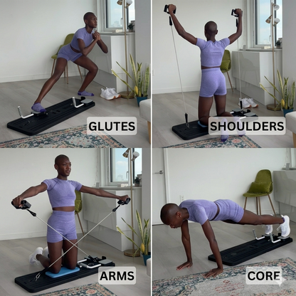 Sculpt & Slim Pilates Reformer System Kit