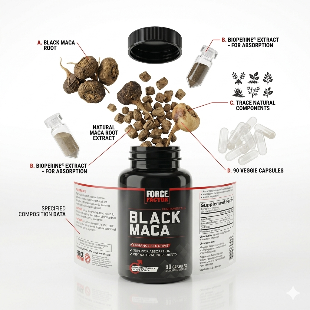 MacaDrive 950™ — Daily Performance & Vitality Support Blend