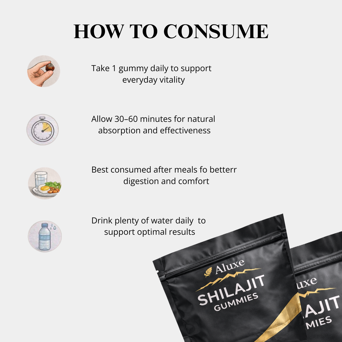 Vitality Shilajit Gummies
