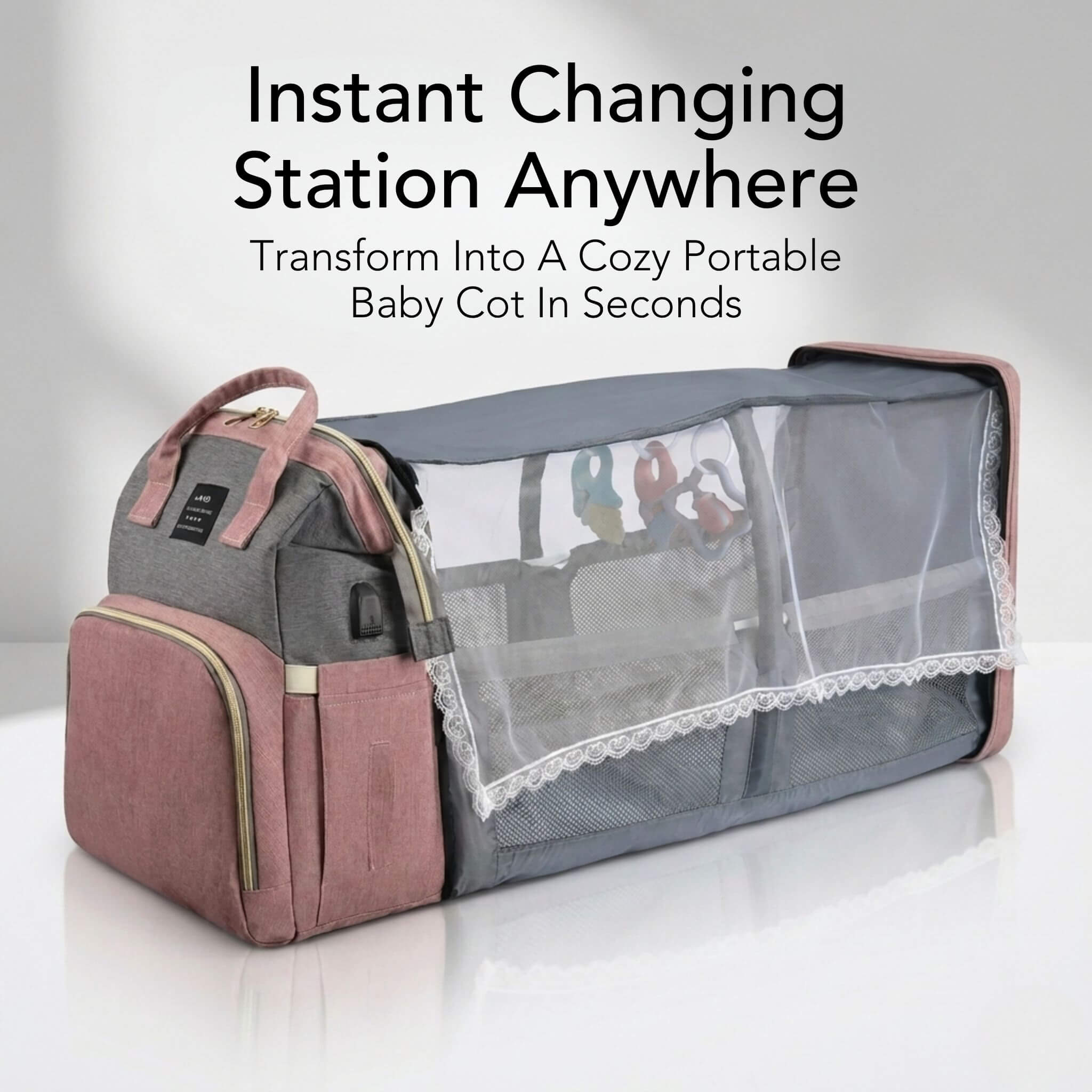 Premium Baby Essentials Travel Backpack
