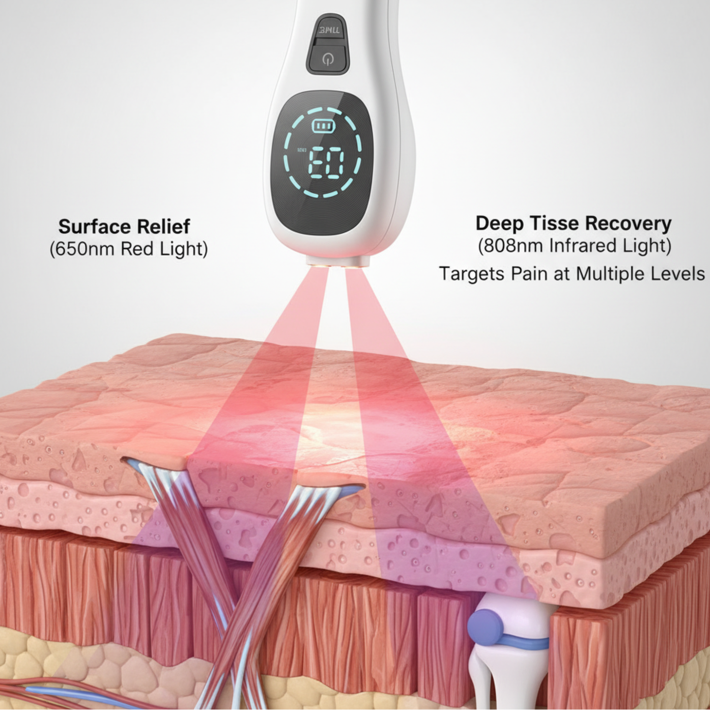 Reliva™ Advanced Laser Therapy Device for Pain & Inflammation Relief