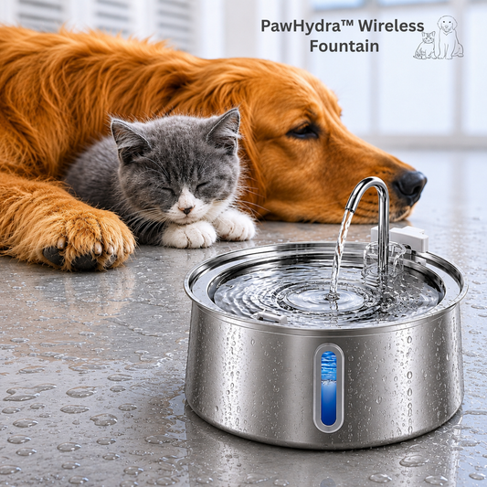 PawHydra™ Wireless Fountain