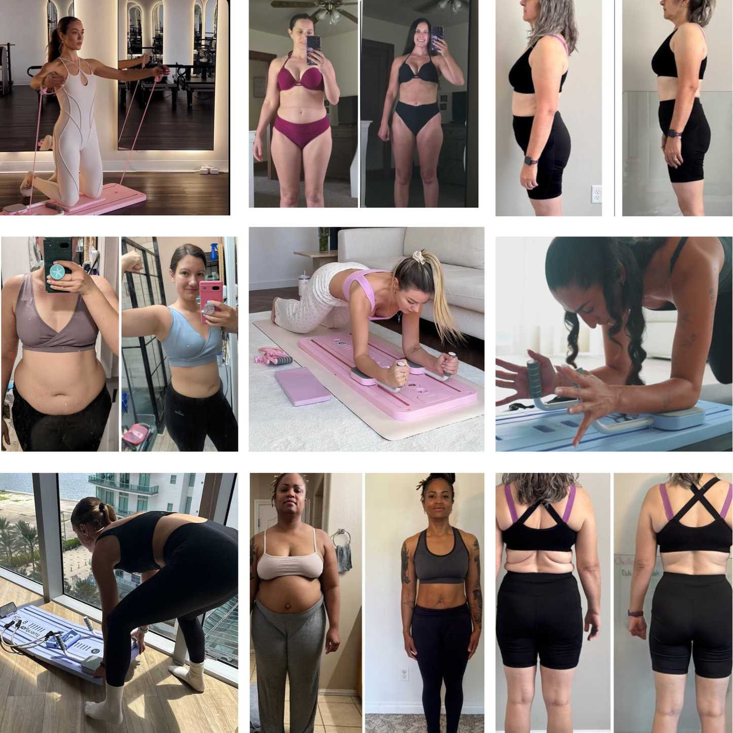 Sculpt & Slim Pilates Reformer System Kit