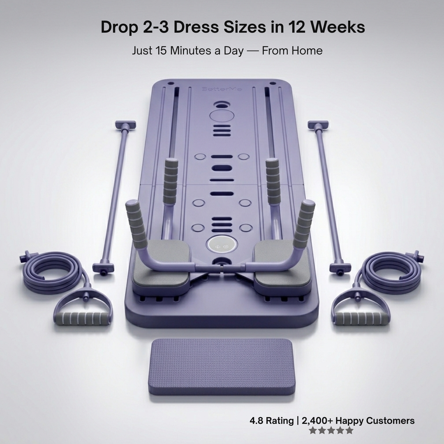 Sculpt & Slim Pilates Reformer System Kit