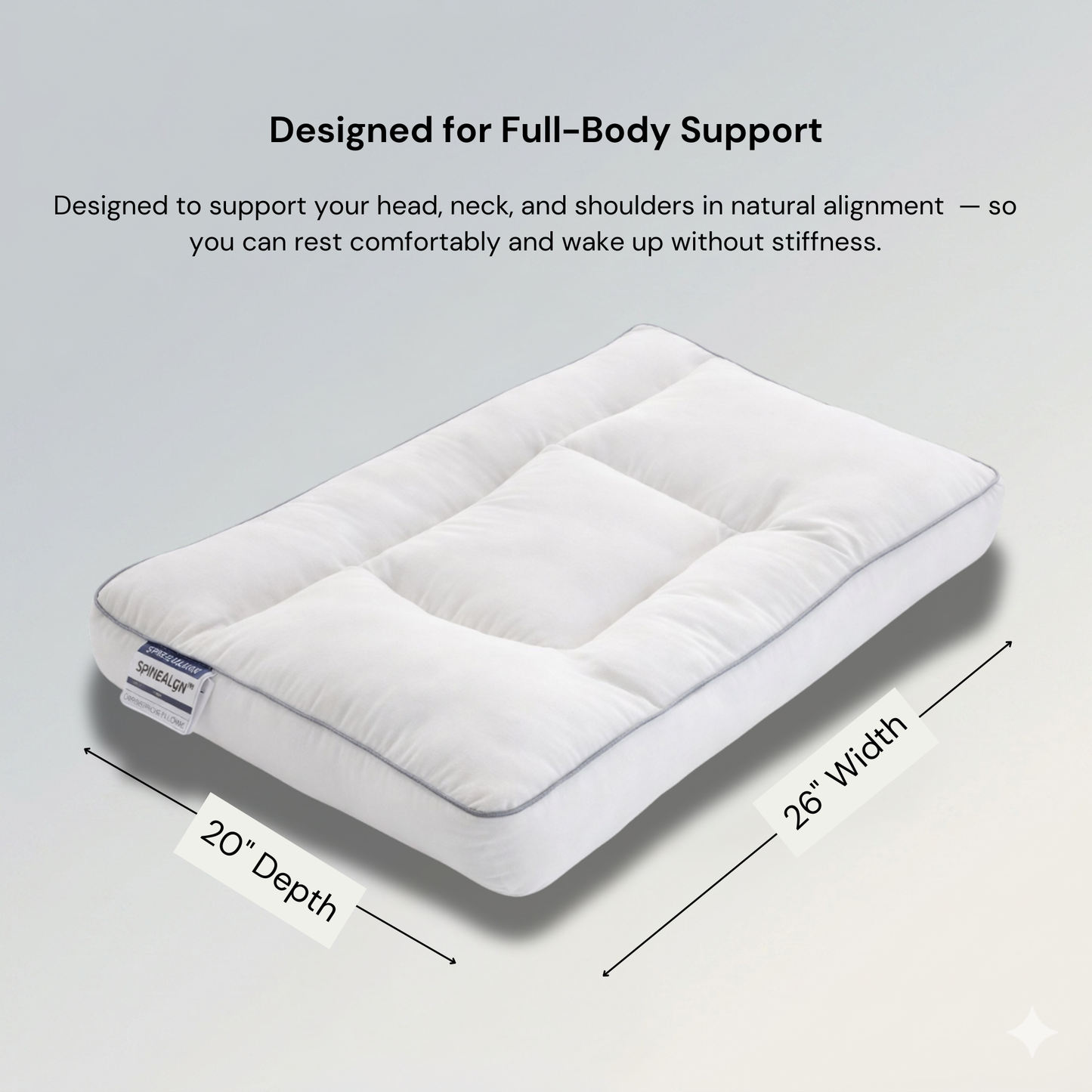 Aluxe Adapt Pillow