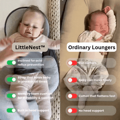 LittleNest™ Premium Baby Sleep Lounger