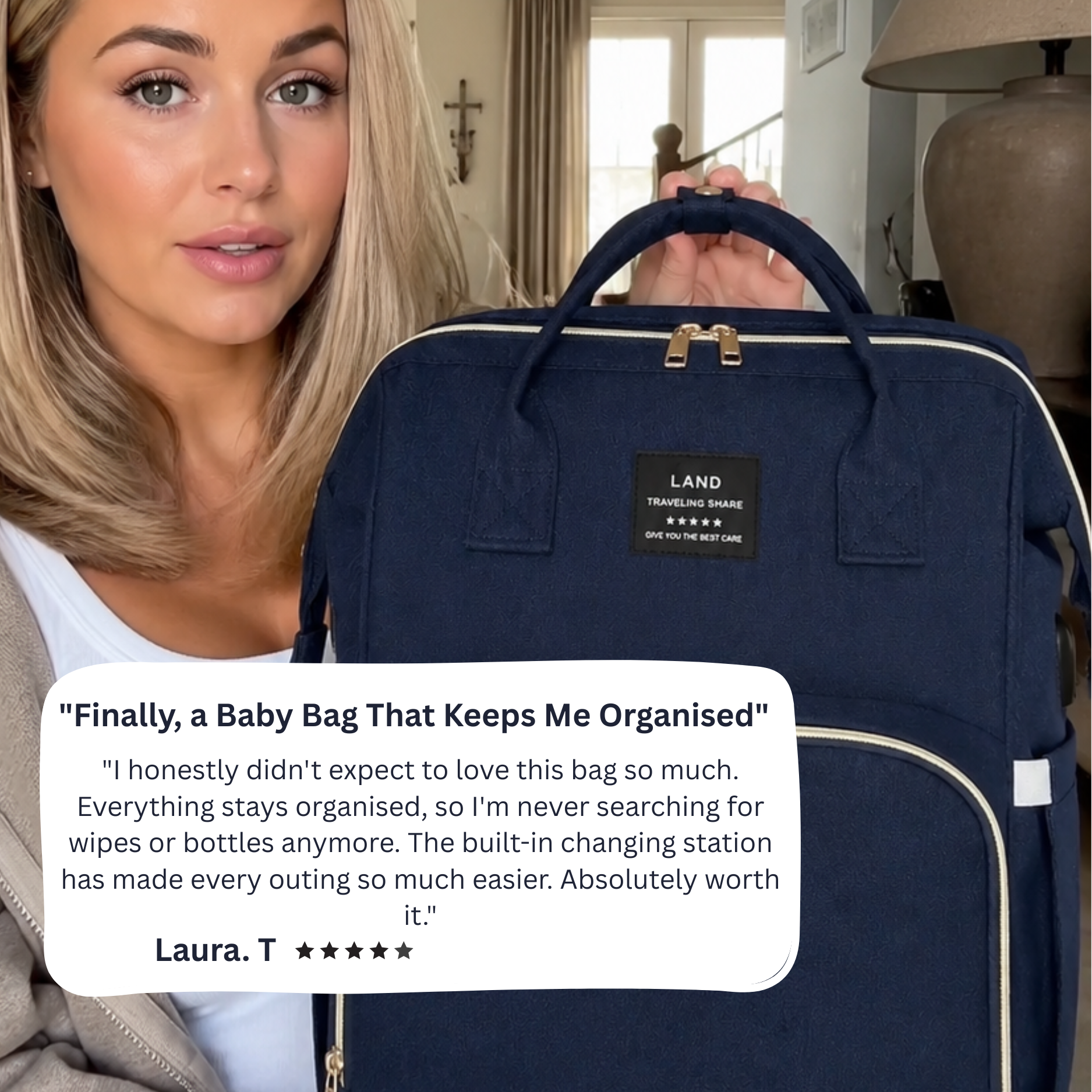 Premium Baby Essentials Travel Backpack